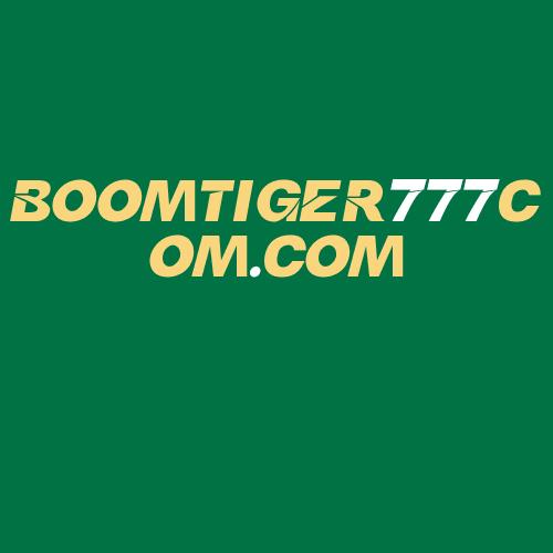 Logo da BOOMTIGER777COM